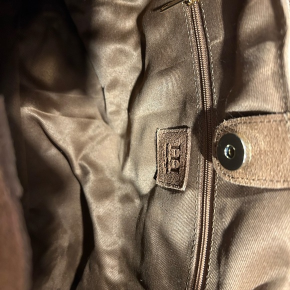 Haute Hippie Suede Fringe Shoulder Bag - Picture 3 of 7